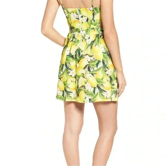 Show Me Your Mumu Piper Dress Citrus Lemons Sz M - Picture 6 of 14